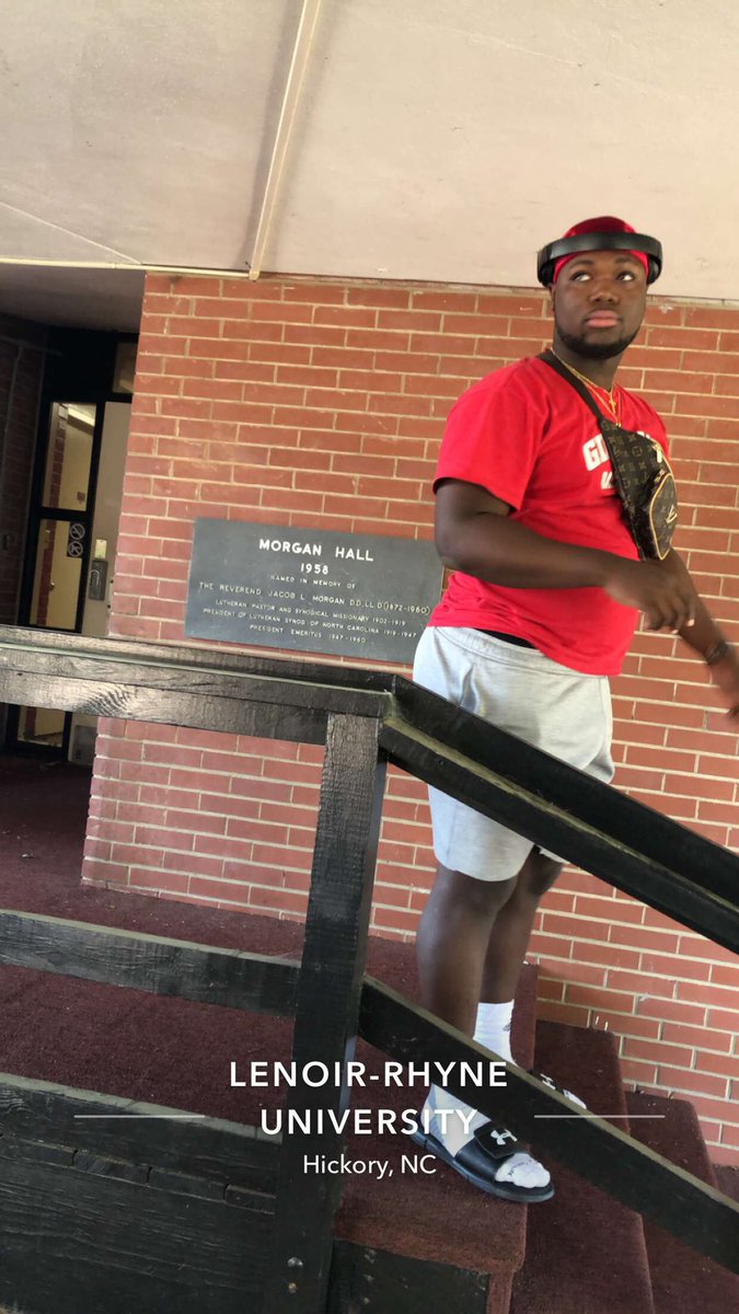 Nailsbytee_954's tweet photo. When your on the top.. nothing can hold you down but you... GOD OVER EVERYTHING.. Mommy loves you‼️🙌🏽💪🏽😇 #lenoirrhyne #morganhall #faithfamilyfootball https://t.co/HdpvOlOFaQ