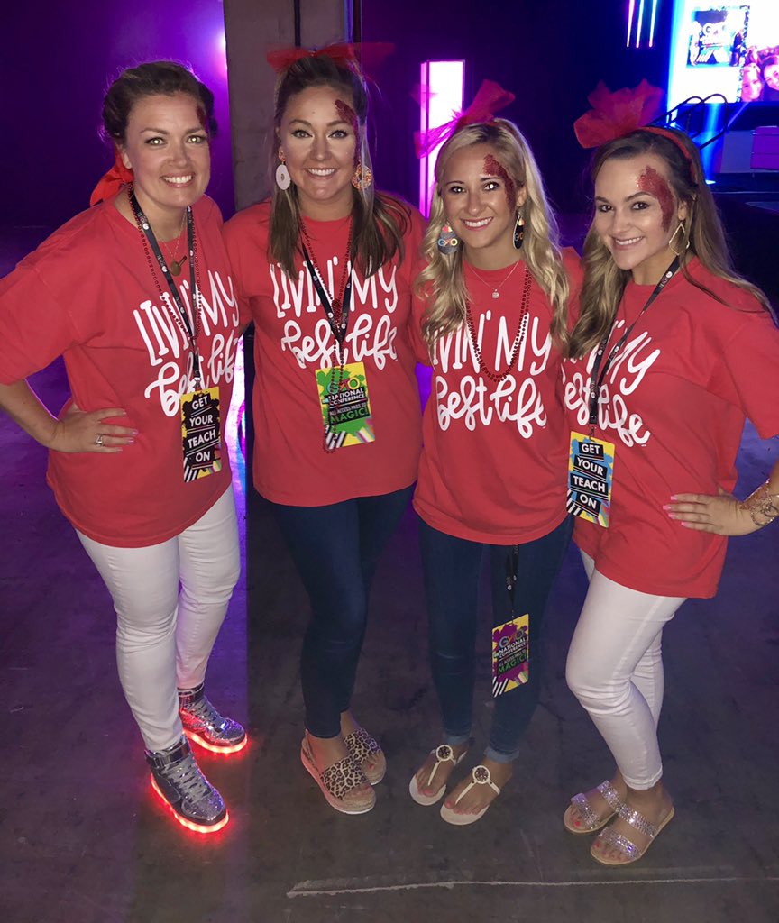 MrsEnnain5th's tweet photo. Courage House takes @getyourteachon !! We’re ready for day three!! @RogersFrisco #GYTO #DareToBeBrave #fisdlearns https://t.co/uiTDBmhWDF