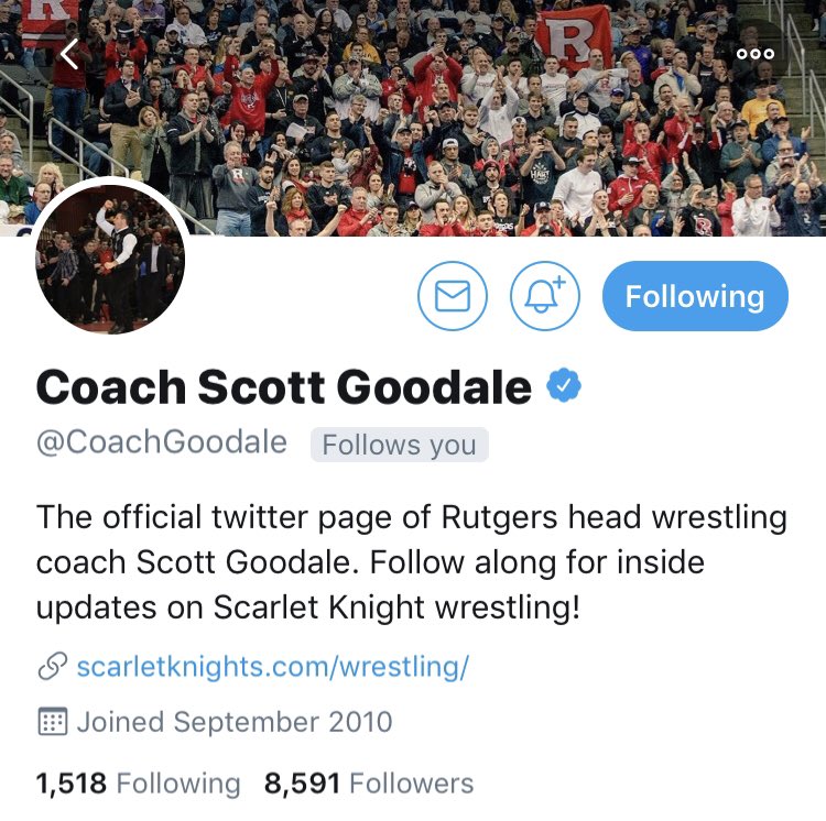 BMHSwrestling's tweet photo. We also have the 2019 NCAA Wrestling Coach of the Year & Dan Gable Coach of The Year following us!! #CoachOfYear #CoachGoodale #ThankYOU https://t.co/6pZ5T17c1C