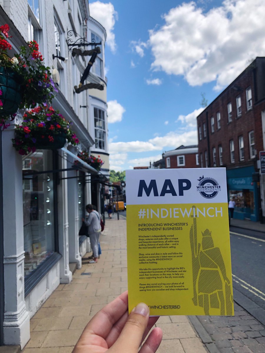 Kicking off #IndependentsMonth with fresh new #indiewinch maps. We've loved working on this <a href="/WinchesterBID/">Winchester BID</a> project! 

Whether you're a verified Wintonian or just visiting the city, discover all the Independent businesses the city has to offer in one handy pocket guide.