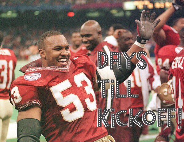 LastWordOnCFB's tweet photo. SMILE we are #CoreySimon  ( @csime90 ) days away from #CollegeFootball #kickoff During @FSUFootball ‘99 National Championship season he had 84 tackles, 21 TFL &amp; four sacks. Simon was All-American &amp; a finalist for the @LombardiAward &amp; @outlandtrophy  
#countdowntokickoff #53Days https://t.co/Rx0vUgYfbA