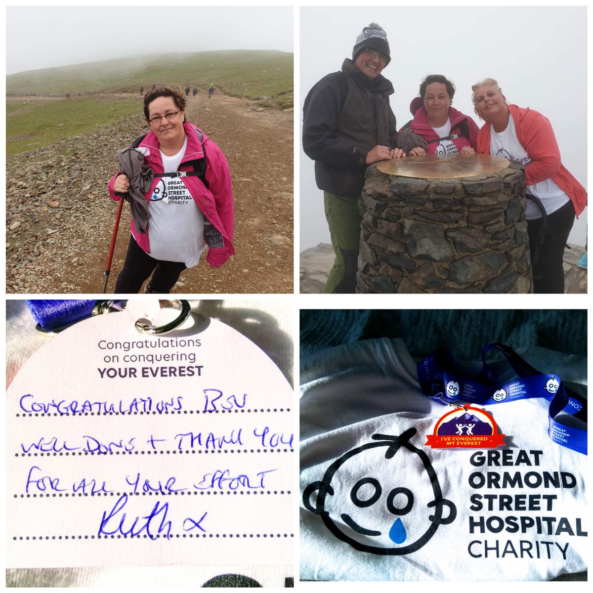 Conquered my Everest yesterday and raised money for GOSH. Alone I raised over £200, as a division we have raised over £10.000. Super proud to work for Whitbread Premier Inn.
#premierinn #whitbread #gosh #raisingmoney #hardbutworthit  
<a href="/collette_weldon/">Collette Weldon</a> 
<a href="/nickyc81/">Nicola montague</a> 
<a href="/kerrylawson16/">Kerry Lawson</a>