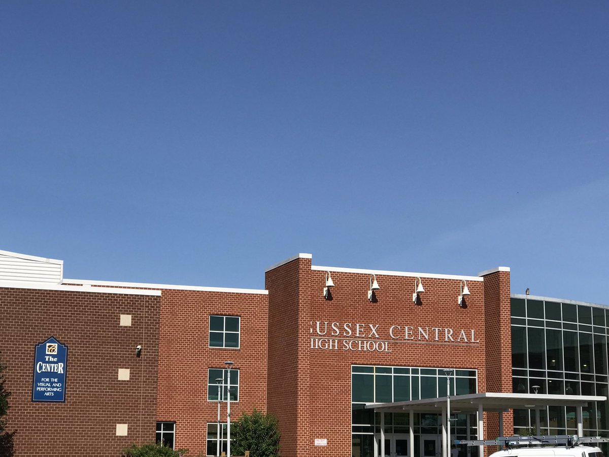 SharonBritting4's tweet photo. PPP Intern Beth Illian learning about high school schedules at Sussex Central High as part of her on the job experiences. @jowilson4139 @UD_DASL https://t.co/mSpV9ryiDA