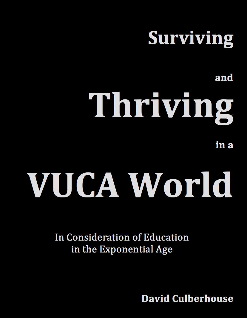 DCulberhouse's tweet photo. Leader as challenger...
Leader as disruptor...
Leader as designer...
Leader as pioneer…
READ THE EBOOK HERE:
Surviving And Thriving In A VUCA World: In Consideration Of Education In The Exponential Age https://t.co/EpretwJFEQ #leadership #futureoflearning #DisruptionIsAMindset https://t.co/1PdE0pkZJ7