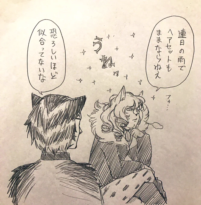 つっぱり猫の悩み事 