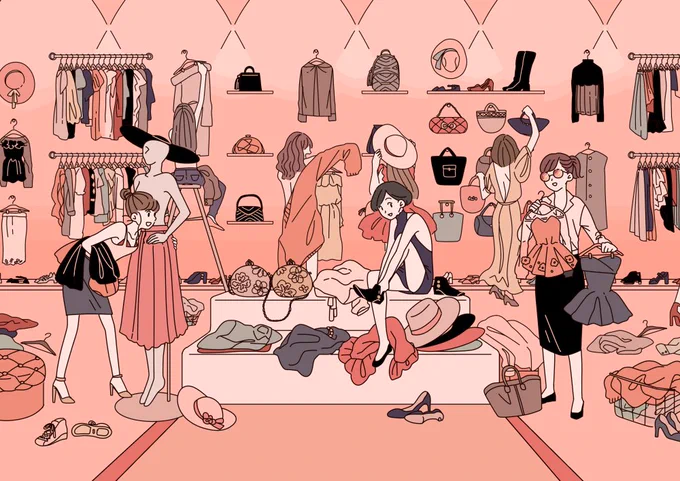 女の子の可愛い、カッコイイ、素敵を表現するイラストのお仕事ができたらいいなと思っています。雑誌のイラストやファッション、コスメなど。似顔絵も得意だからそのお仕事もしてみたい?
#私はこんな仕事がしたい 