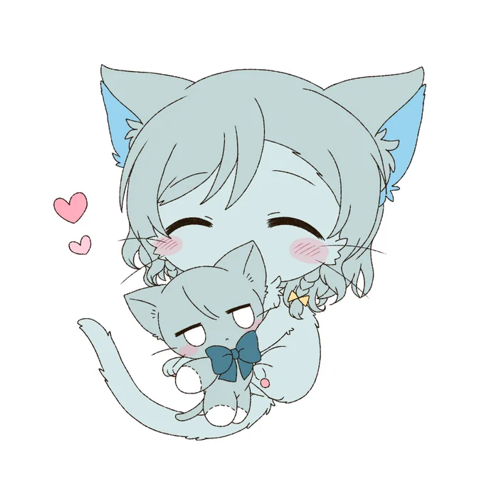 ガルパ擬獣化らくがき 日菜ちゃん? 