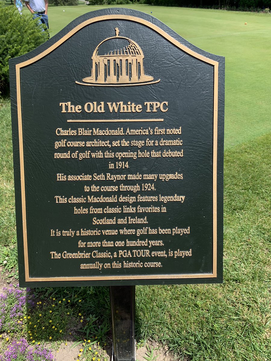 harper_todd's tweet photo. 1st class resort with unbelievable golf from CB McDonald at the Greenbrier. https://t.co/8gtPmeceO8