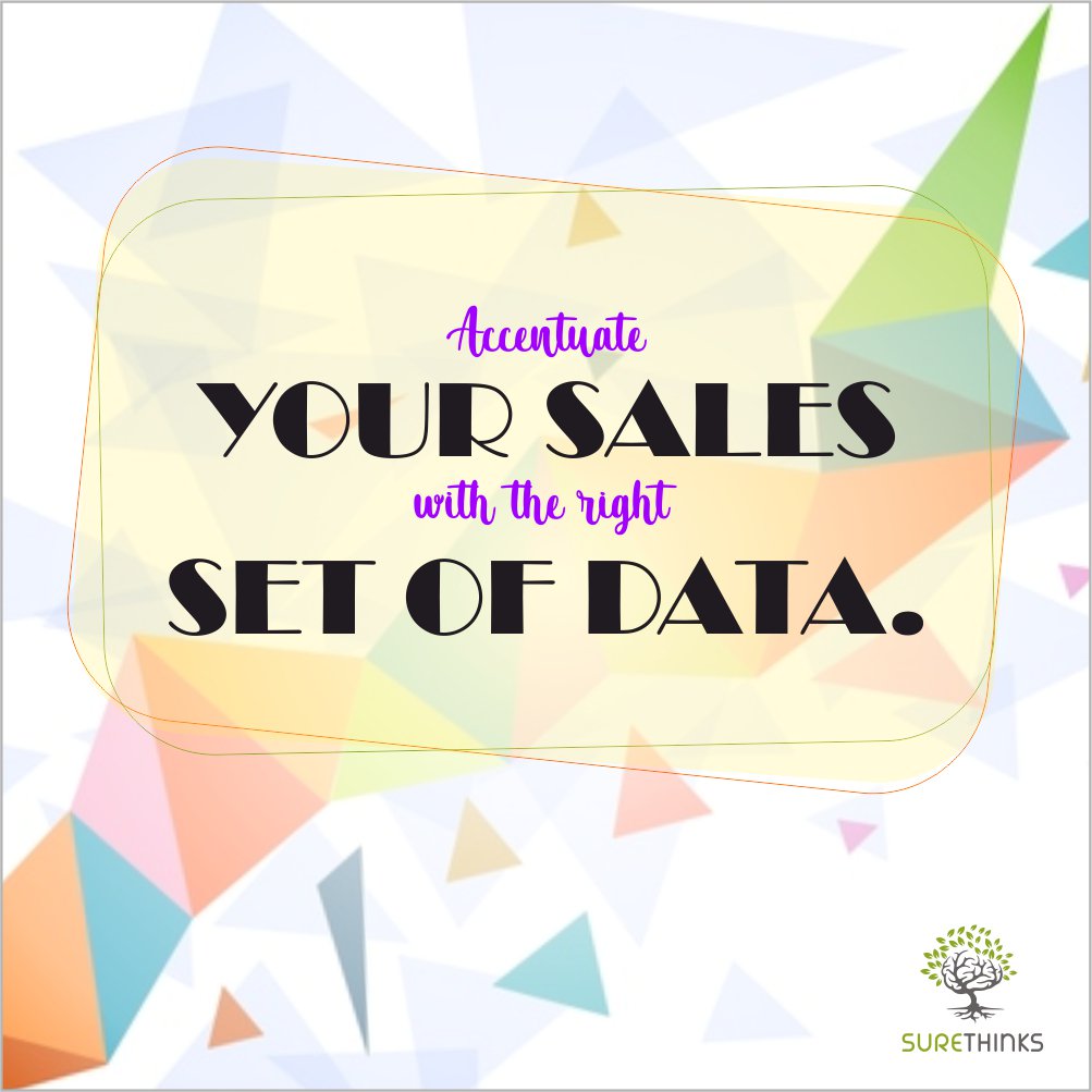 surethinks's tweet photo. Our real-time database is verified and aligned to save you time, ease your work and #makesure that you increase your sales. To know more visit: https://t.co/0Qkb65GuZw
#Database #Companyprofiling #brandingtips #brandvoice #industryresearch #surethinks https://t.co/sHiIKWP8qj