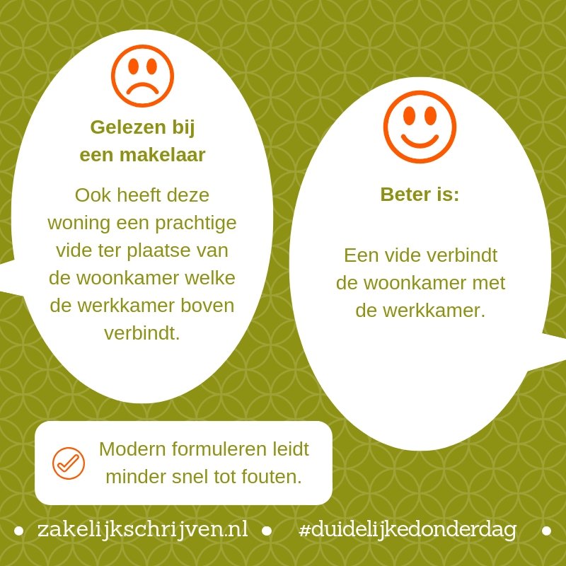 Tekstweetjes's tweet photo. Het is vast een mooi oud huis, maar doe de beschrijving toch maar in hedendaags Nederlands #duidelijkedonderdag #makelaarstaal https://t.co/CBILspFavv