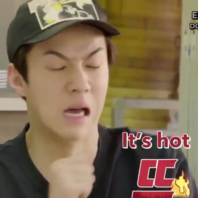 PainkillerExo's tweet photo. When you are too excited with the food, 
But u forgot that its hot..

#SEHUN #EXO #weareone #exoladdergame #exoweareone https://t.co/wWwjiIEzpZ