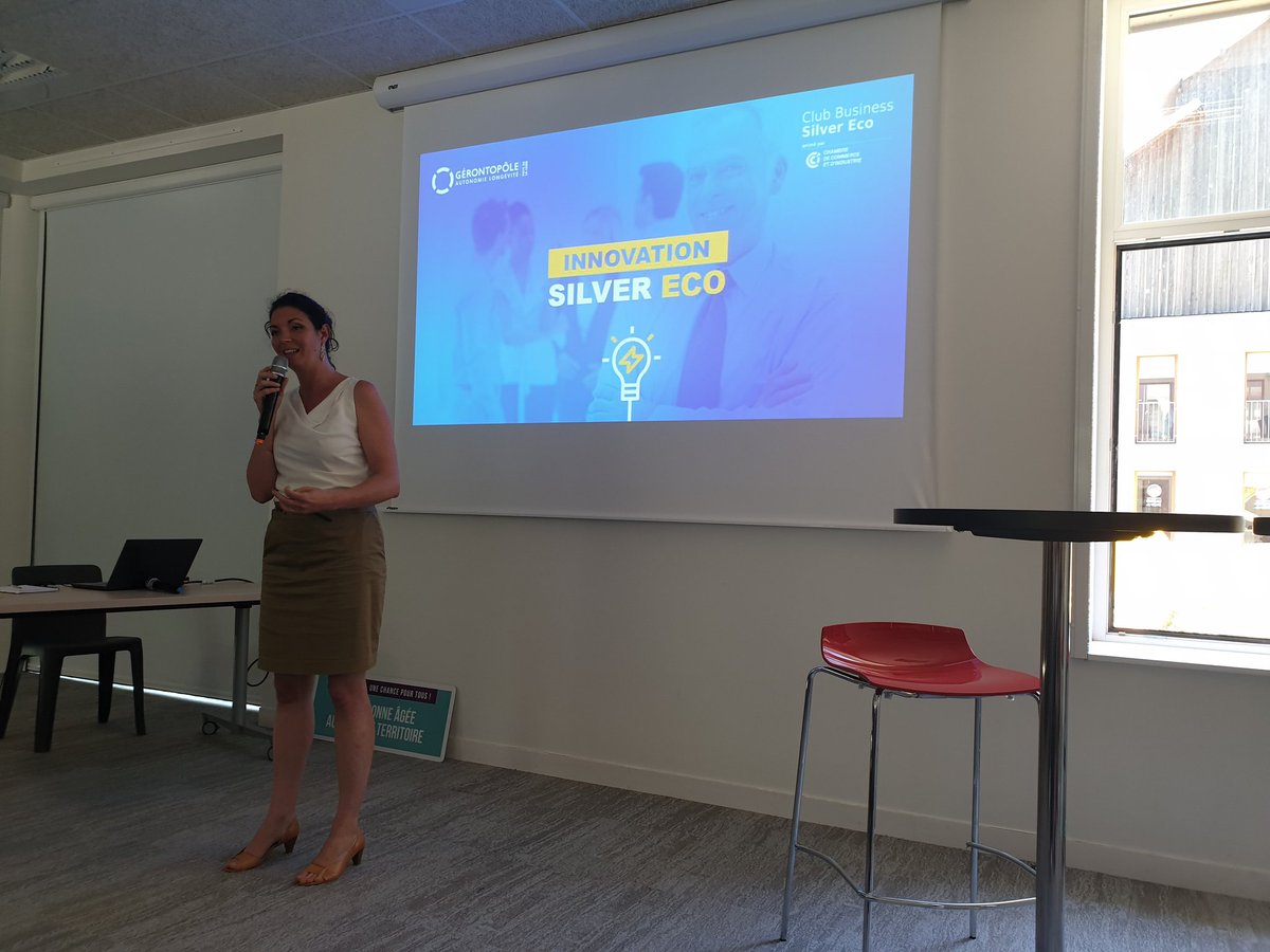 Démarrage de la session de Tendances Silver éco au @GerontopolePDLL avec <a href="/Valerie_Bernat/">valerie.bernat</a> et <a href="/CottosMedical/">Cottos Medical</a> <a href="/kiplin/">Kiplin</a> @Parade_connect et bien d'autres projets innovants accompagnés ! Pitchs de 3 min à venir...