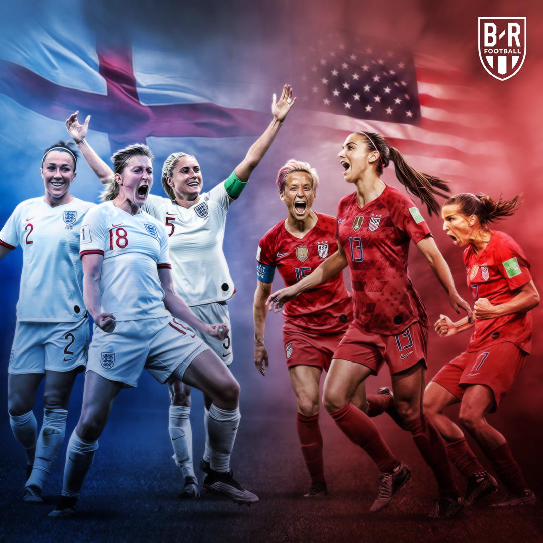 Bleacher Report on Twitter "TODAY England vs. USWNT For a spot in the