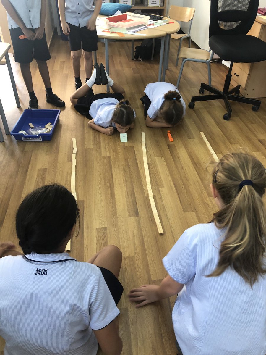 JESSJumeirahYR2's tweet photo. Such a memorable and fun last time with our โbigโ Year 6 buddies! Thank you @JESSjumeirahYR6 we had a blast racing our caterpillars!!! #JESSJumSTEM https://t.co/4NCGDKnCXQ