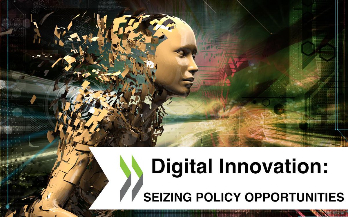 How are #innovation policies keeping up with #DigitalTransformation? How should they evolve in our #DigitalAge? Read our insights on policy priorities & experiments to build inclusive #DigitalSocieties ▶️ oe.cd/2BM  
#GoingDigital