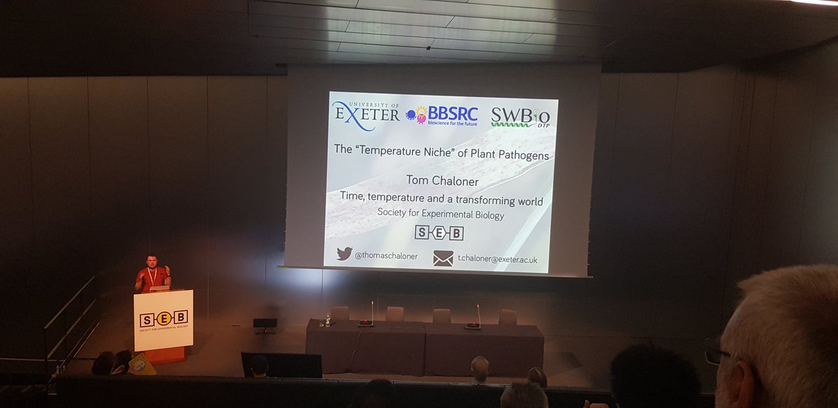 lumpyjenny's tweet photo. @SWBio_DTP's own @thomaschaloner presenting at #SEBAMM Costa del Science! Awesome to see the applicability of the work. What i loved most was the way tom spoke about his work; he showed thoughtfulness about improvements for future modelling. Great candidate for @SEBiology #YSAS! https://t.co/N7xMnxNcl8