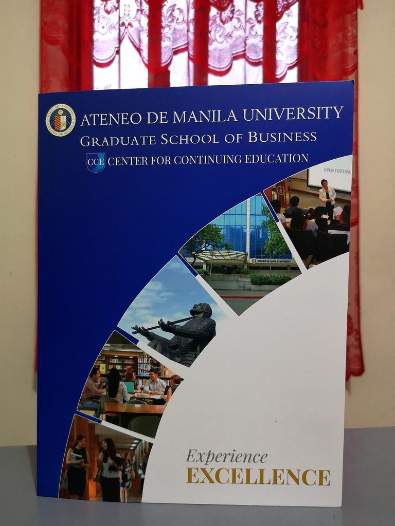 jtdlrs03's tweet photo. Thank you, Ateneo Graduate School of Business!

I'll see you again for more.
👀 👀 👀

#LearningForProfessionals
#ContinuingEducation
#CertificationBound https://t.co/D2e0ENu9Yc