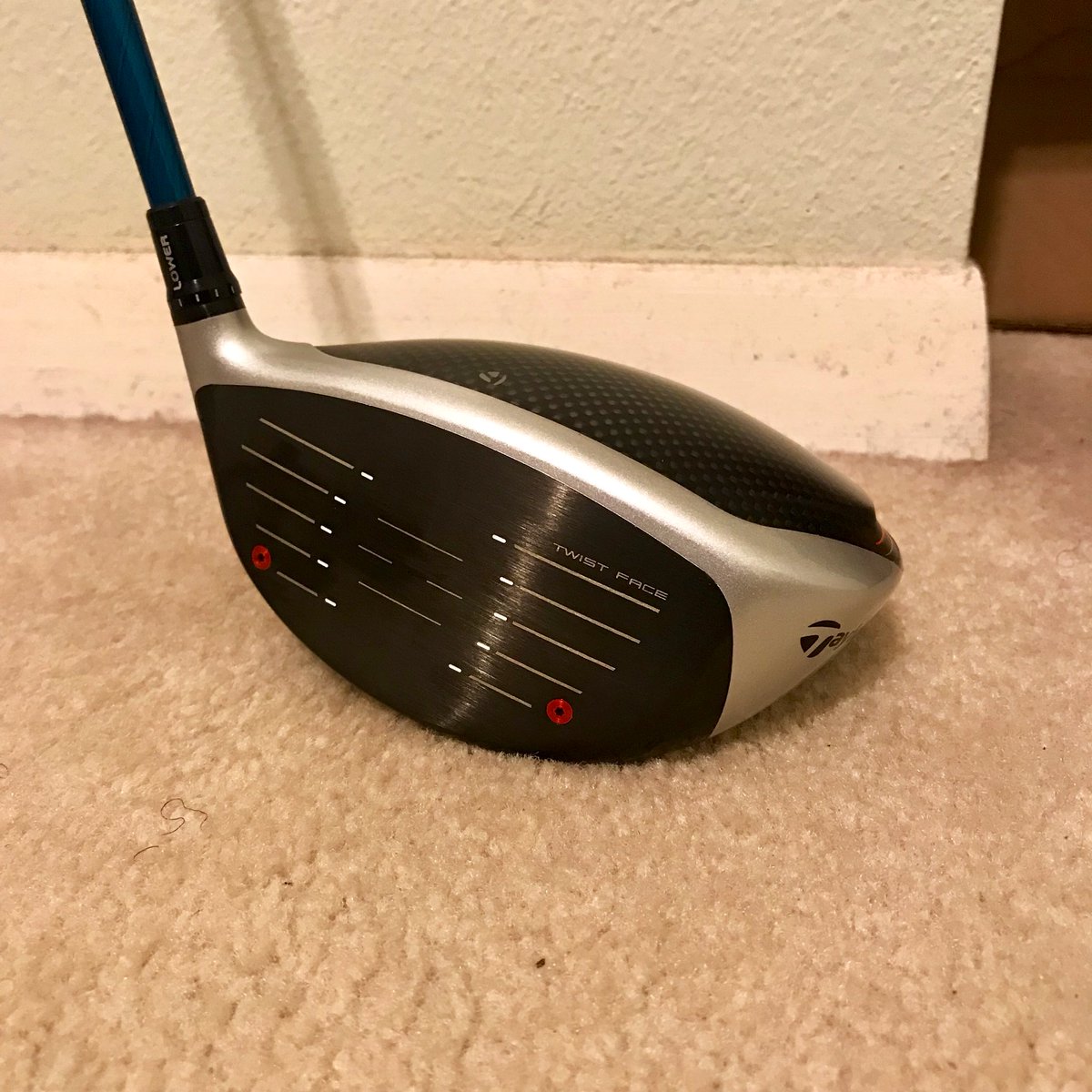 LangstonFrazier's tweet photo. So, I got NEW thing called #InjectedTwistFace! '17 #M2driver meet the '19 #M5driver! It's about to get really fast in here! Yes, I have two! #TeamTaylorMade @TaylorMadeGolf @golfpridegrips #1GripOnTour @ProjectXGolf #EvenFlow #EngineeredToDominate  😎🔥⛳️ https://t.co/mINXs08GkI