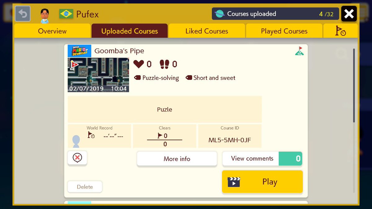 Alexandre_Puff's tweet photo. #SuperMarioMaker2 #NintendoSwitch https://t.co/6Ih2DLyQrq