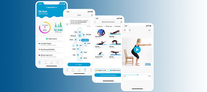 Gen_Re's tweet photo. @Track_Active is a start-up we're working with in the area of musculoskeletal health. Here, Co-founder and Health Director @IPrangley talks about their new app which diagnoses the aetiology of the user's pain and provides individual advice and training: https://t.co/SkBH3NkJ5K https://t.co/HNxFT7hVEm