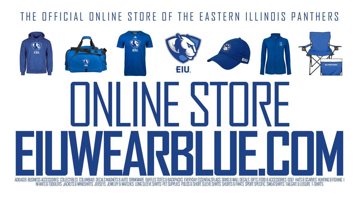 EIU_Panthers's tweet photo. It's never too early to stock on your @EIU_Panthers Gear for this fall... right now take advantage of free shipping on orders of $35 or more at the https://t.co/A0Yj0GFqXH store...

https://t.co/LhDiNRTBeE https://t.co/lrZJzloM0Z