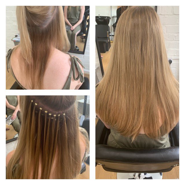 HairEsprit's tweet image. #microextensions #longhair #hairstyles #hairstylist #newhair #naturallook #selflove #microbeadextensions #loveislove #beautyworks