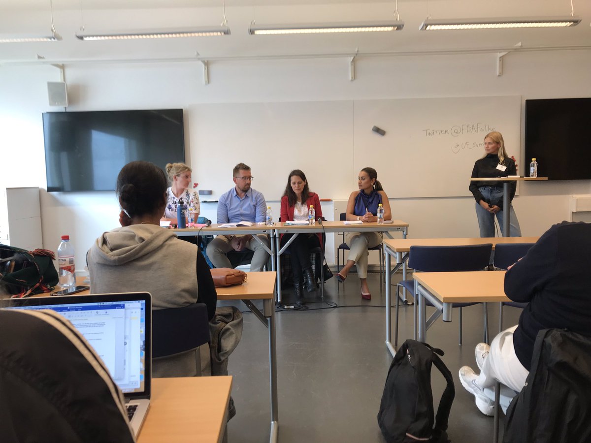 FBA (Folke Bernadotte Academy) (@fbafolke) on Twitter photo Nu i #Almedalen: vårt seminarium om svenskar som gör en insats för fred. Med <a href="/UF_Sverige/">Utrikespolitiska förbundet</a> och vår utsända personal <a href="/andreasatlas/">Andreas Berg</a>, Minna Nauclér och Maria Velasco Nu i #Almedalen: vårt seminarium om svenskar som gör en insats för fred. Med <a href="/UF_Sverige/">Utrikespolitiska förbundet</a> och vår utsända personal <a href="/andreasatlas/">Andreas Berg</a>, Minna Nauclér och Maria Velasco