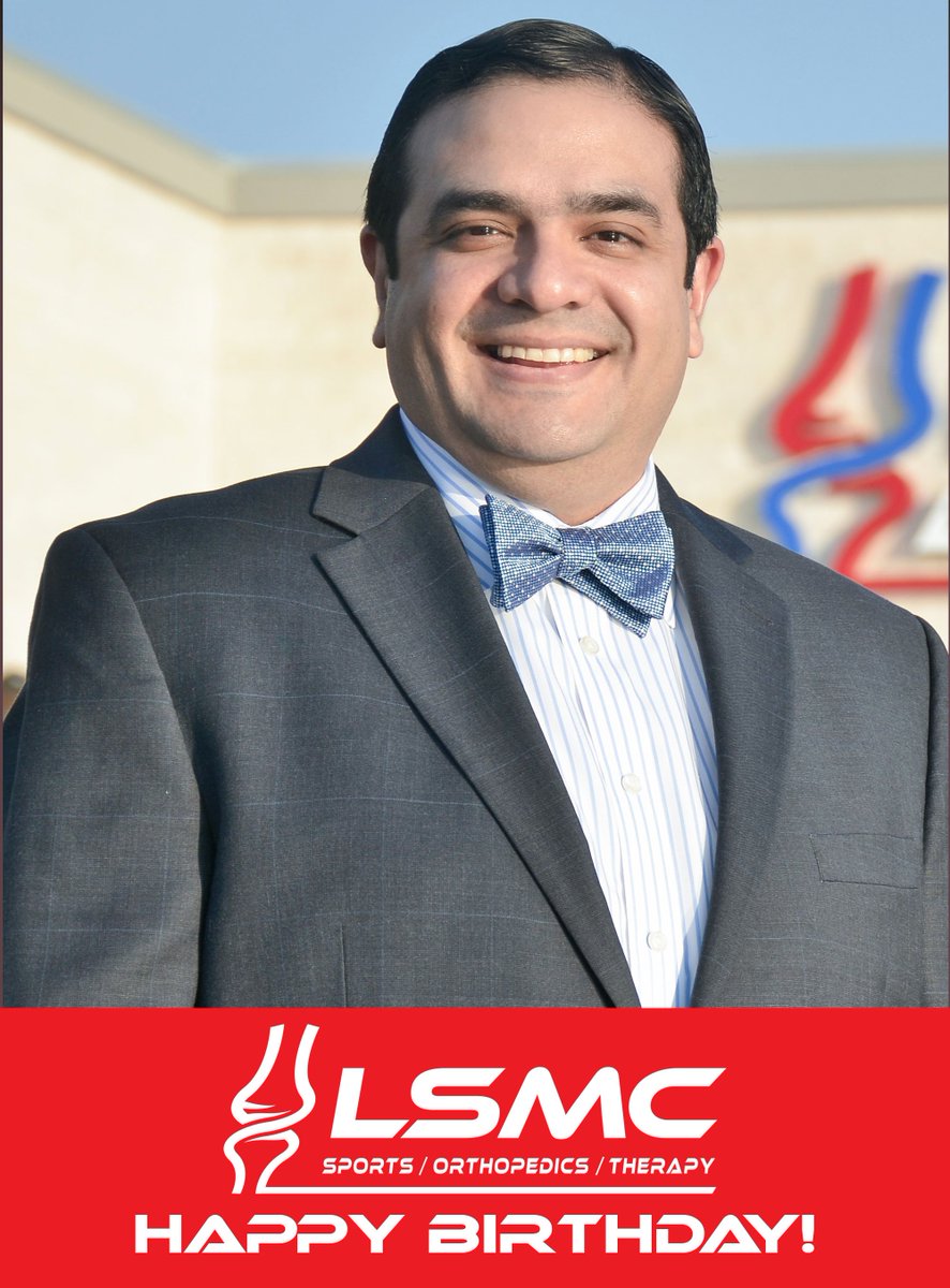 laredosportsmed's tweet photo. LSMC wants to wish Dr. Miguel Solis, Jr a very Happy Birthday! #lsmc #DrPotty #DrPuig #DrSolis https://t.co/8efPcVlZ0D
