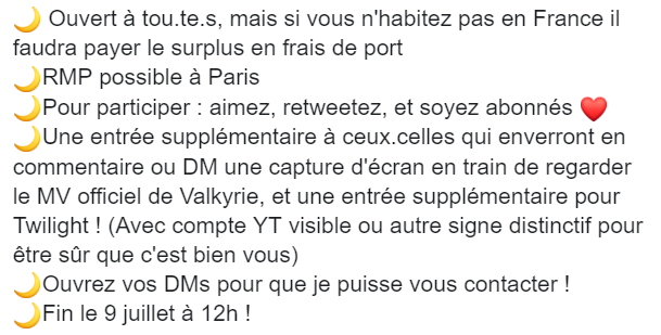 ONEUS_France's tweet photo. [GA] 
To Moons ! Nous avons dépassé les 1000 abonnés sur Twitter !✨✨
Pour fêter ça et inciter plus de monde à connaître ONEUS, j'organise un giveaway de l'album LIGHT US (le premier mini album de ONEUS, complet) ! Instructions dans l'image ~

Merci beaucoup pour votre amour 🥰 https://t.co/k3pBRQ74no