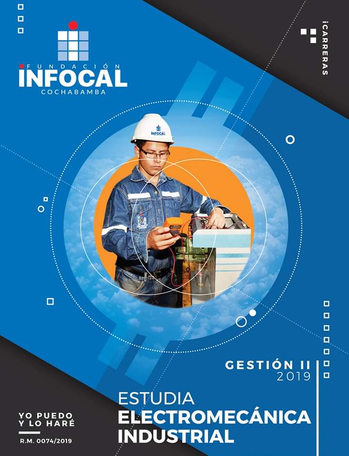CbbaInfocal's tweet photo. Los estudiantes de INFOCAL son emprendedores de éxito que sueñan en grande, brindan servicios de calidad y crean fuentes laborales. #ElectromecánicaIndustrial 
Inscripciones a partir del 9 de julio,  te esperamos! https://t.co/F7VDcUo2ln