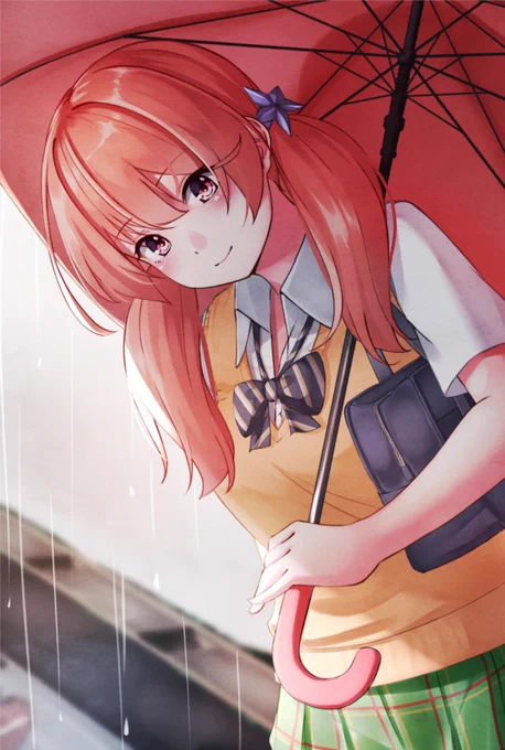 最近雨続きで憂鬱やが、ふーちゃんがいれば。。。?

#北上双葉 
#ふたばあーと 