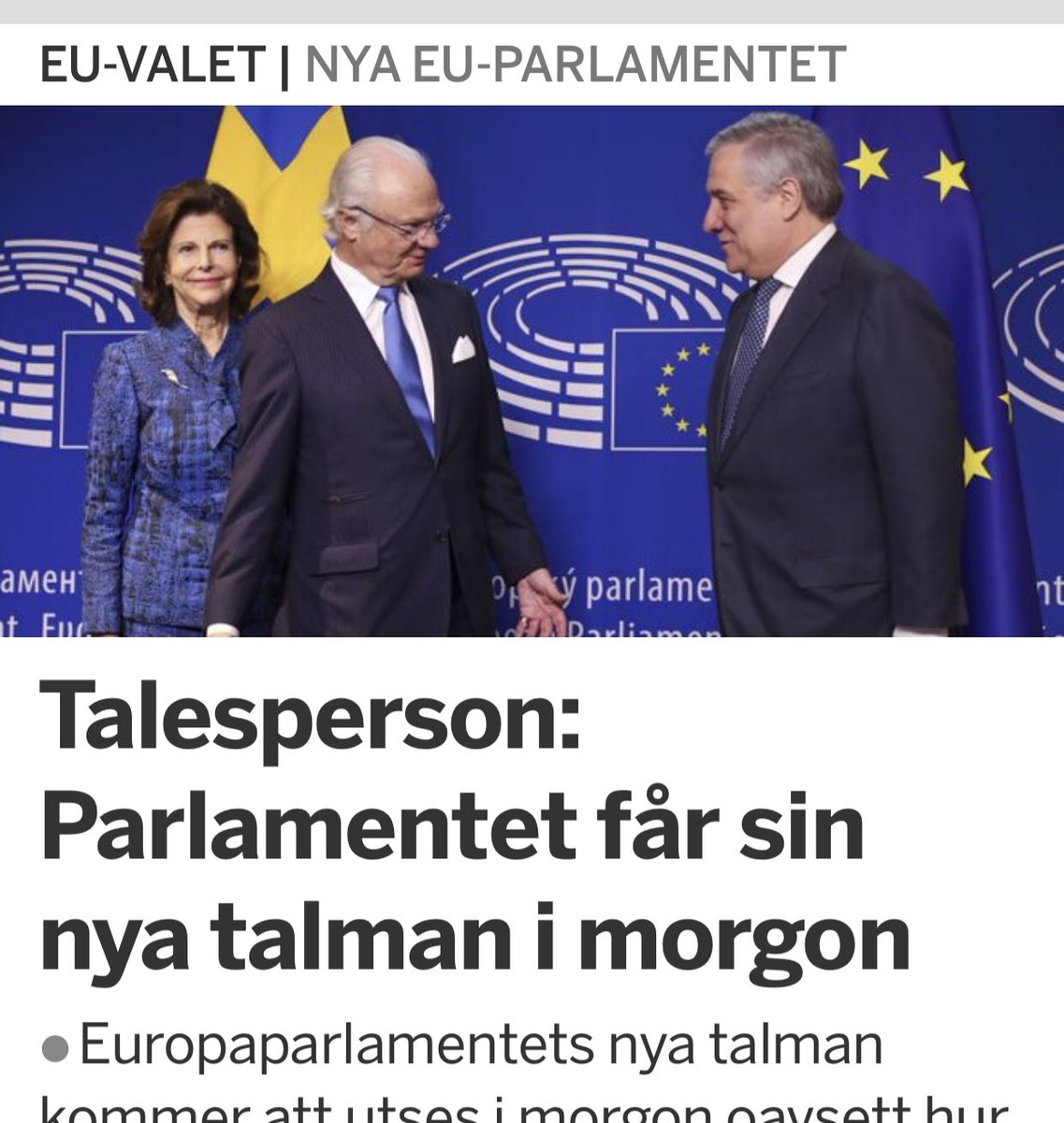 Valet verkar stå mellan två män och en kvinna. Blir säkert bra.