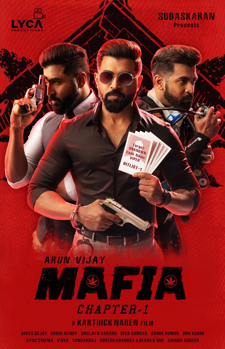 RIAZtheboss's tweet photo. Here is the official first look of @lycaproductions π° next
#MAFIA π Starring @arunvijayno1 , @Prasanna_actor & @priya_Bshankar .. Directed by @karthicknaren_M ..
@DoneChannel1 #MAFIAFirstLook https://t.co/BzbJDy0fWe