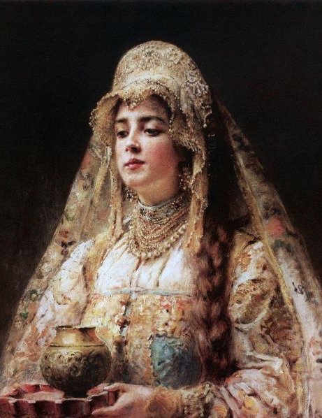 Russia's tweet photo. Known as Ambassador of #traditional #Russian #culture in the #West, #painter Konstantin Makovsky🎨🖼️was born on 2 July 1839. His stunning paintings epitomize charm of Old #Russia (XV-XVI cent). Through rich details of sarafans &amp; furs he showed #boyars life
https://t.co/W7aFRbyGkz https://t.co/uM6RvdoRL4