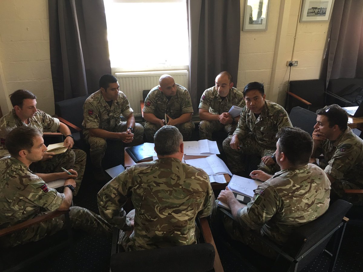 PEW_CI's tweet photo. Fantastic to see our future Clks Wks and MPFs briefing CoC and working as multi-disciplined teams to produce detailed operational infrastructure solutions. Not long now! https://t.co/EoB8MjyP0z