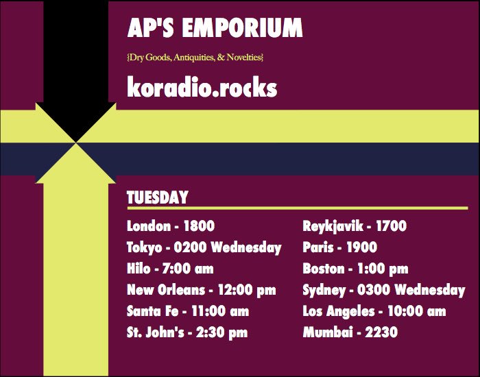 APsEmporium's tweet photo. This week Aloysius is planning 4th of July picnics in the park. Saying “Thanks, but no tanks.”
Tracks from @TheTearawaysUSA, @PomCountyIrregs, #Return2Zero, Freakin’ James Cagney, Stevie Wonder, Neville Brothers, and Ray Charles.
On @korradio / https://t.co/qM6DU6YzWc. https://t.co/rj6R22azpp
