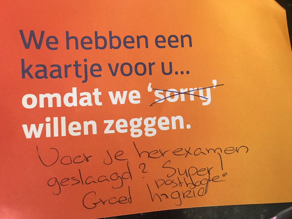 nicolejee1's tweet image. En daar is ze weer!

Ingrid!

Maar nu voor mijn oudste dochter!! 

Ze is onze held!

@PostNL #postbode