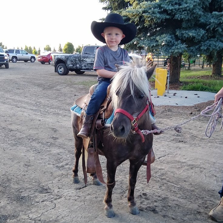 MandanRodeoDays's tweet photo. It's RODEO TIME! Paxton is ready. Are you? Gates open for Family Night at 5 pm. @dakotacommunity @chadberger. #MandanRodeo #cowboychristmad https://t.co/DNatLo19rd