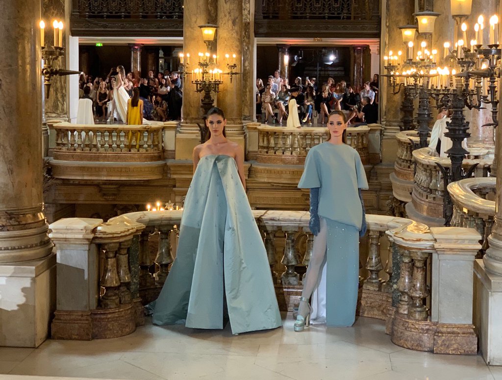 JFGuyot's tweet image. Défilé Stéphane #ROLLAND #Live @operadeparis automne/hiver 2019