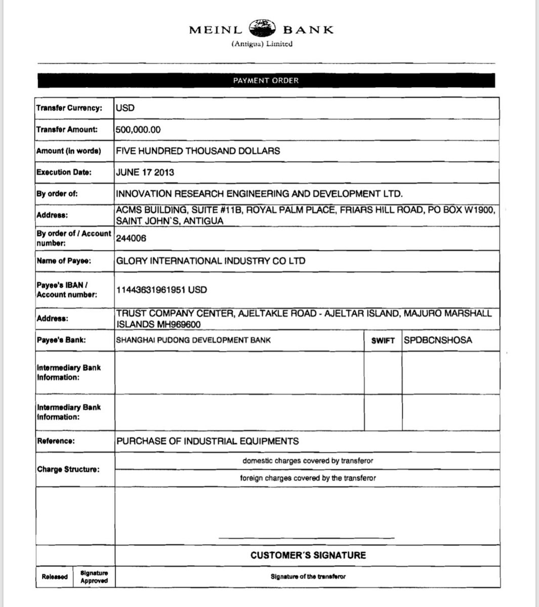 VillaFernando_'s tweet photo. Aquí los pagos realizados por Odebrecht a Glory International registrados en el sistema Drousys. Los $16.1 millones fueron parte de los sobornos entregados a Glas y Rivera y acabaron financiando el cable submarino de Telconet. Tenemos toda la información. Es hora de la justicia. https://t.co/FtYvyPEXnR