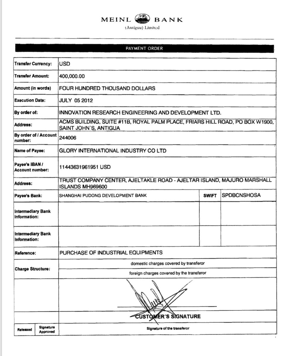 VillaFernando_'s tweet photo. Aquí los pagos realizados por Odebrecht a Glory International registrados en el sistema Drousys. Los $16.1 millones fueron parte de los sobornos entregados a Glas y Rivera y acabaron financiando el cable submarino de Telconet. Tenemos toda la información. Es hora de la justicia. https://t.co/FtYvyPEXnR