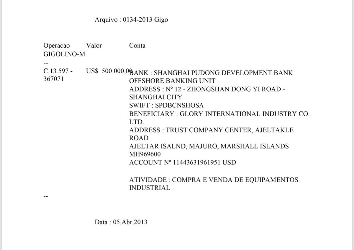 VillaFernando_'s tweet photo. Aquí los pagos realizados por Odebrecht a Glory International registrados en el sistema Drousys. Los $16.1 millones fueron parte de los sobornos entregados a Glas y Rivera y acabaron financiando el cable submarino de Telconet. Tenemos toda la información. Es hora de la justicia. https://t.co/FtYvyPEXnR