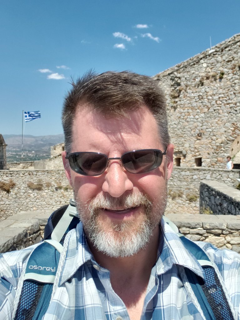 SchaffDawg's tweet photo. Beautiful day to hike Palamidi! #999steps https://t.co/0FUjhCsolc