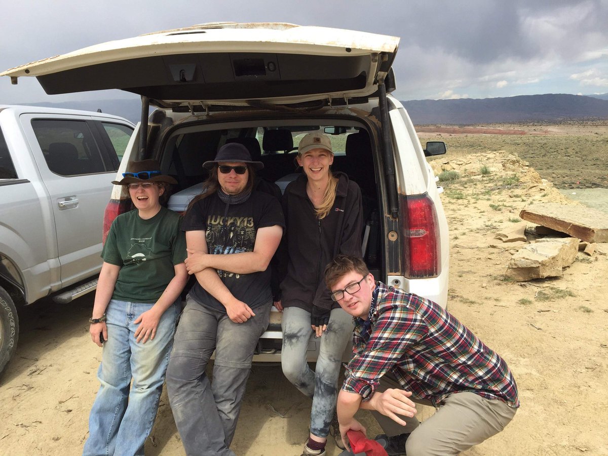 Itslauraas's tweet photo. 1 week since I left #missionjurassic hope everyone is still surviving all the storms #longlivekyle @ThatEdThomas @Jake_Atterby @Dr_JAnne https://t.co/It3QxtCE3K