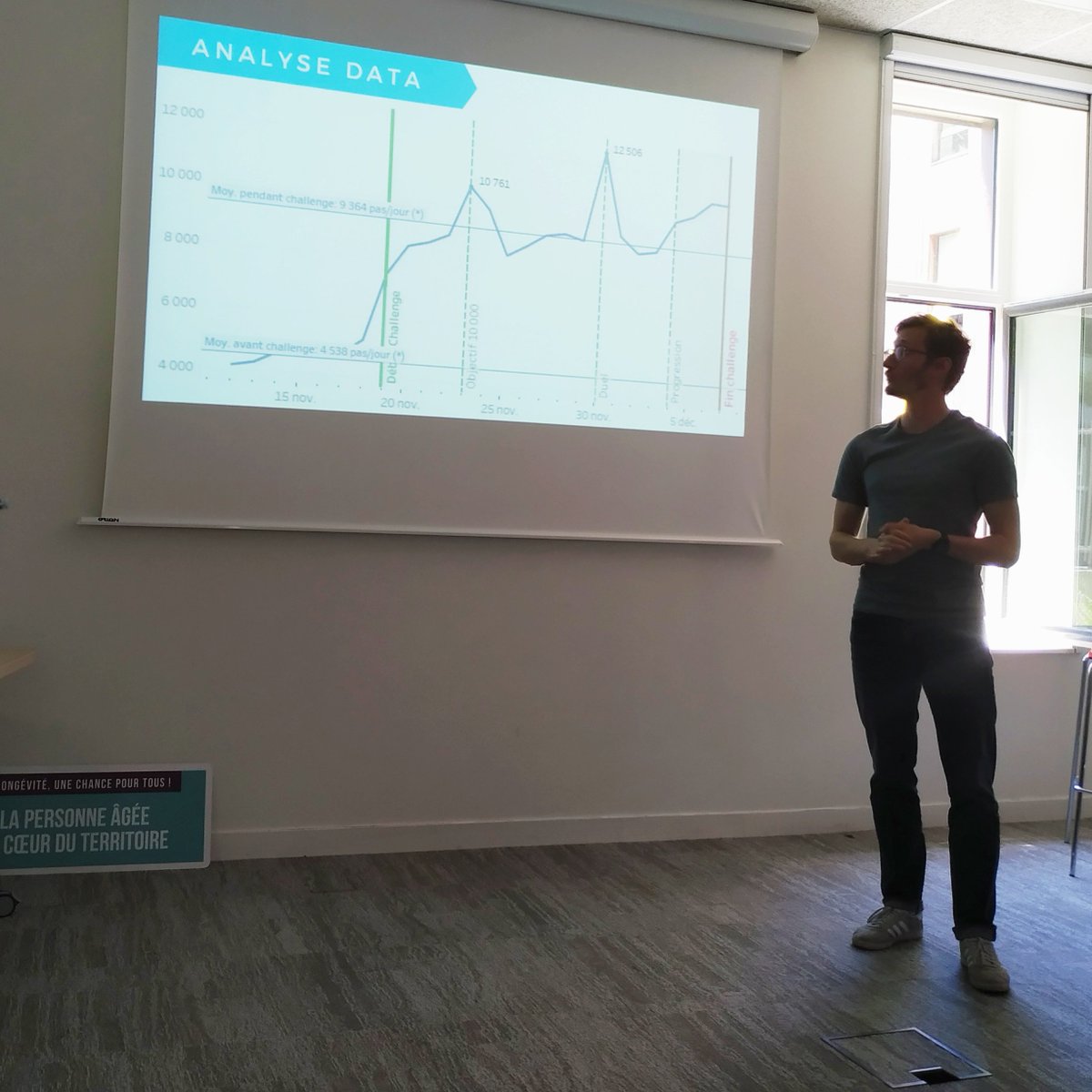 kiplin's tweet photo. #Gamification, Présentiel et Analyse #data : en ce moment aux Tendances  #SilverEco, @benfagnou présente Kiplin, parmi les #innovations de la  #SilverEconomie 
Un événement organisé par @GerontopolePDLL et le Club Business Silver Eco de la @ccipdl   
#seniors #bienvieillir https://t.co/WPnpzQhi9x