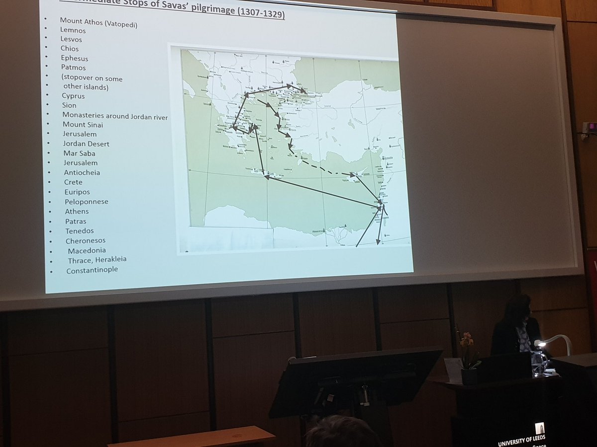 EkateMits9's tweet photo. Eleonora Kountoura-Galaki on Byzantine clergy on the move, #IMC2019, Moving Byzantium #S736 https://t.co/Qw0ebwRRdN