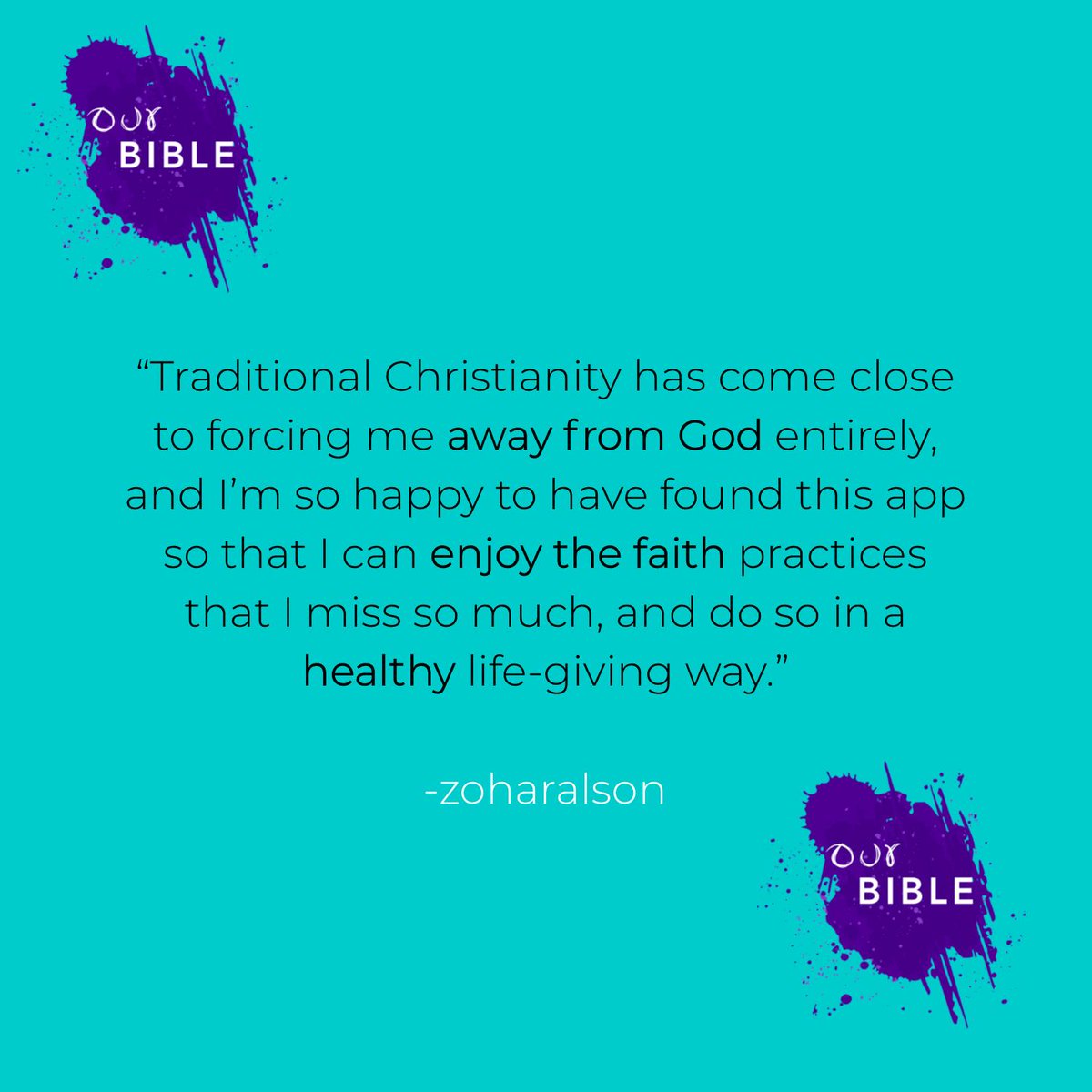 OurBibleApp's tweet photo. We've been reaching out to you all month to help sustain us subscriptions & donations, and your support so far has been incredible!
If you've subscribed or donated, we want you to share WHY by sending an email to hi@ourbibleapp.com—subject: "Why I Support OBA"
#SupportOBA https://t.co/8c4mYxSpfG