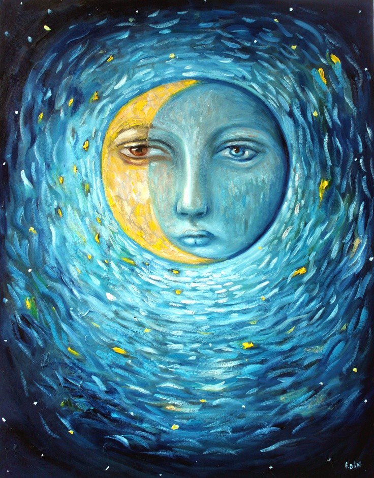 Ms_Wombat's tweet photo. Only your mirror will show you
your light reflected.
Light your shame.
Light their pain.
Make of your light a torch.
Burn out this darkness.
3/3
#poem L.C. Goodwin
#art Dark Side ~ Felicia Olin
#CloseTheCamps
#AmericanConcentrationCamps
#MakeLight https://t.co/Ie149xO0GN