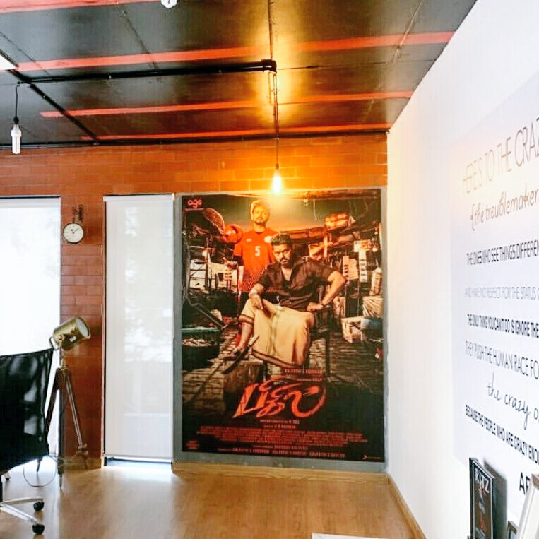 HavocpremF's tweet photo. #Bigil @archanakalpathi Mam Office poster...😍 https://t.co/gPdRf6qbS2