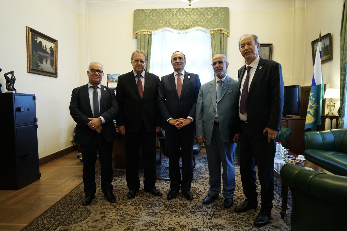 Russia_AR's tweet image. في 2 يوليو التقى #ميخائيل_بوجدانوف برئيس #مجلس_النواب لل #مملكة_المغربية ، #حبيب_المالكي ، الذي يزور #موسكو للمشاركة في المنتدى الدولي الثاني لتطوير البرلمانية والمؤتمر البرلماني الروسي الإفريقي.وناقشوا القضايا الرئيسية المتعلقة بمواصلة تطوير التعاون الروسي المغربي متعدد الأوجه